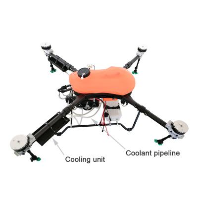 China Long Duration UAV Spray Pesticide Disinfecting Gas Power Electric Hybrid Drone Agricultural Sprayer For Agriculture for sale