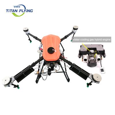 China Centrifugal Centrifugal Gasoline Gasoline Electric Hybrid Low Cost Water Cooling Nozzle Power Agriculture Drone for sale