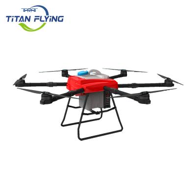 China Efficient and Cheap Working Remote Control Helicopter Electric Pesticide Tarnish Cultivation Spraying UAV Fertilizer Drone Sprayer for Farm for sale