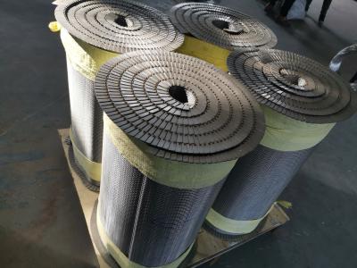 China OEM SS304 Herringbone Conveyor Belt Food Safe for sale