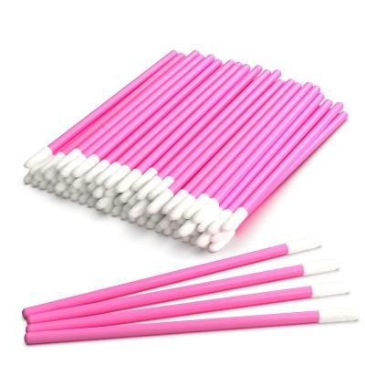 China Factory Price100Pcs Disposable Lip Wand Lip Brushes Disposable Magic Wands Lip Brush Applicator for sale