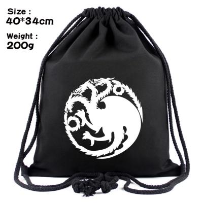 China Shopping Anti-theft Unisex Peripheral Unisex Logo Bag Travel Backpack Anime Drawstring Pocket Waterproof Backpack for sale