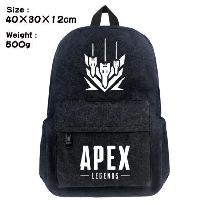 China With USB 2021 new design apex legends backpack large capacity anime school bags and canvas backpack wholesale for sale