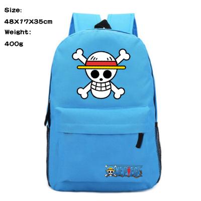 China Direct selling 3D anti-theft ONE PIECE anti-theft backpack factory canvas backpack anime current tide backpack for sale