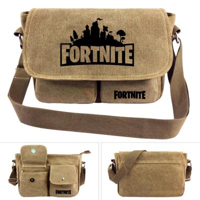 China Anti-theft Anime Canvas Cartoon Peripheral Design Tilted Shoulder Bag Travel Camping Backpack Duffel Bag for sale