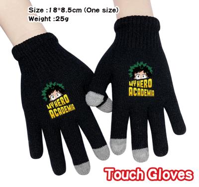 China My hero academia anime device unisex anime printing full finger hand cover to keep warm in winter hand cover MC0016 for sale