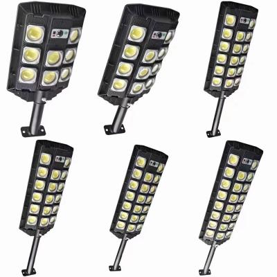 China New Outdoor Wall Mounted Solar Street Lights Cobra Street Light IP65 Remote Control Waterproof Lamp Luminous Led for sale