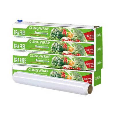 China Non Toxic Compostable Cling Wrap Eco Friendly Durable Reusable Cling Wrap Microwave Safe for sale