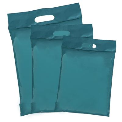 China Biodegradable Custom Compostable Poly Mailers Bags With Handle for sale