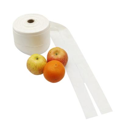 China Bolsas de productos no plásticos transparentes y compostables para productos frescos en los supermercados en venta