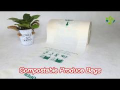 flat top biodegradable produce bags custom compostable fruit and vegetable bags