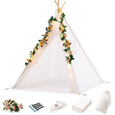 China Toy Indian Custom Kids Tent soft for baby children tent teepee /kids tents theater house with window for sale