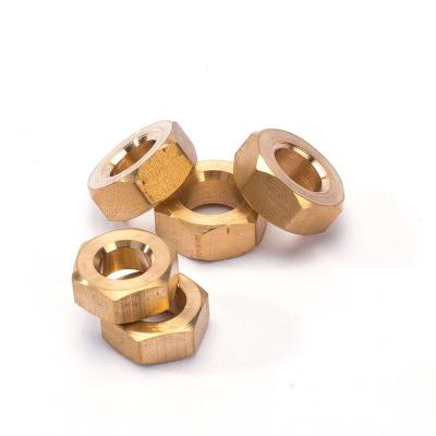 China High Quality Wholesale Pickling/Wholesale CNC Hydraulic Hydraulic Spinning Nut Nickel Plating H62 Wiring Copper Aluminum Customized Nut for sale