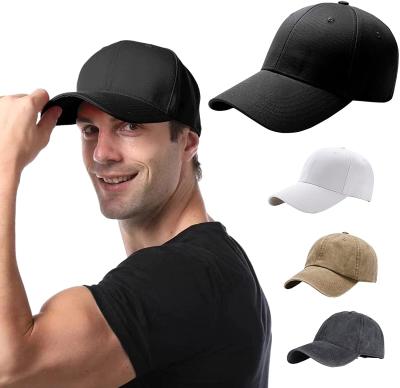 China Cotton Outdoor Sports Sunscreen COMMON Adjustable Openable Custom Baseball Cap for sale