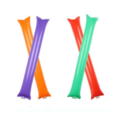 China Promotion Gift Multicolor Cheering Stick Blow Noise Makers Thunder Sticks For Concert Party for sale