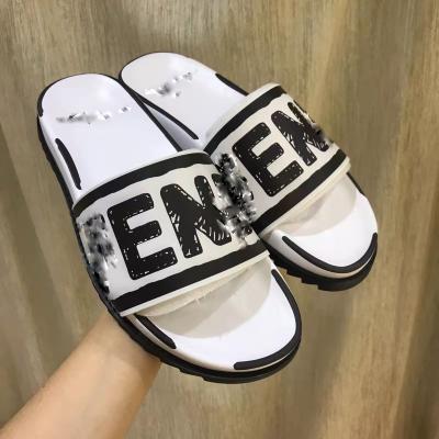 China 2022 designer high quality men's fashion trend factory wholesale men's slippers leather men's slippers for sale