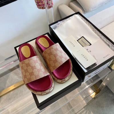 China 2022 Brand New Designer Slippers Ladies Luxury Slippers Women Slippers CUSHIONING for sale