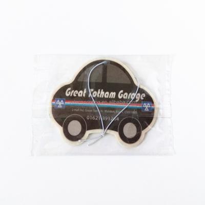 China Cute Custom Paper Air Freshener Shape Car Paper Hanging Tree for Home or Car for sale