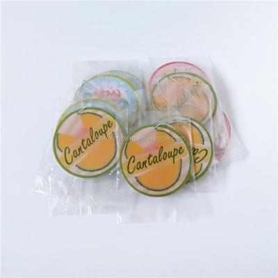 China Brief & Single Color Perfume Paper Long Lasting Air Freshener for sale