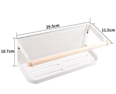 China Sustainable lightweight single layer wall hangingrefrigerator shelf storage bottle rack for sale