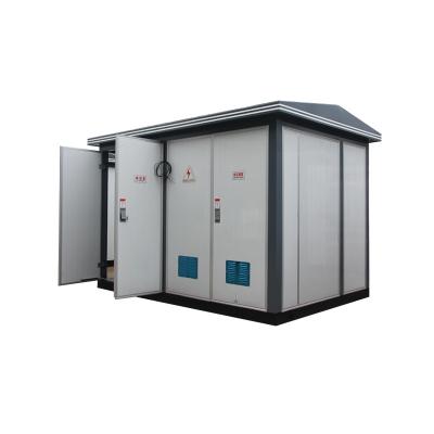 China ZGYBM2A-12 compact European type pre-installed mobile substation substation box for sale