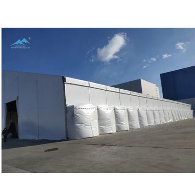 China Water proof cold warehouse marquee tent 30m*100m fesh storage tent for sale