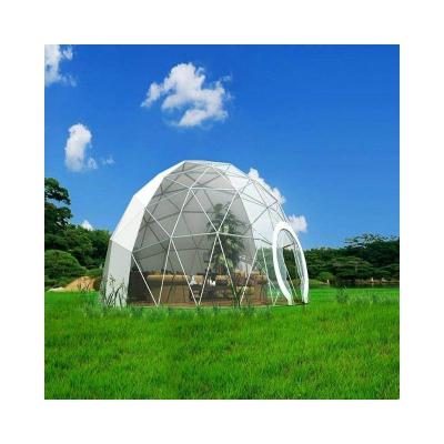 China Water Resistant Diameter 15m Hotel Tent Geodesic Dome Tent Outdoor Translucent Garden Igloo Tent for sale