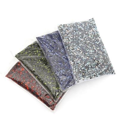 China Wholesale Hot Fix Rhinestones SS6-SS30 DMC Hot Fix Glass Flatback Flat Back Rhinestone Direct Selling for sale