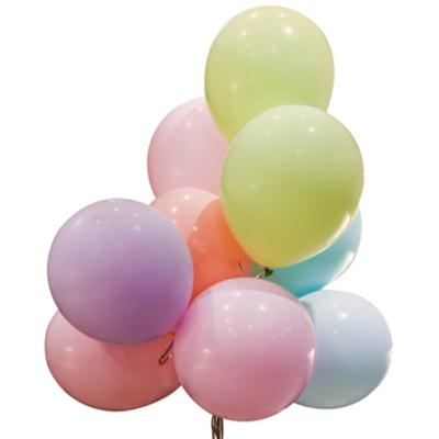 China 100Pcs 10ich Macaroon Helium Balloons Eco-friendly Package For Birthday Wedding Party Decors Balloon Set For Baby Adults for sale