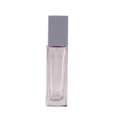 China New Empty Cosmetic Container 30ml Glass Liquid Base Pump Bottle Glass Base Glass Bottle for sale