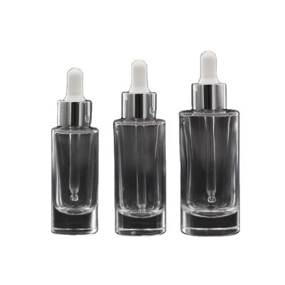 China Wholesale Custom Luxury Cosmetics Cosmetics Packaging Clear Bottle Serum Cream Bottle for sale