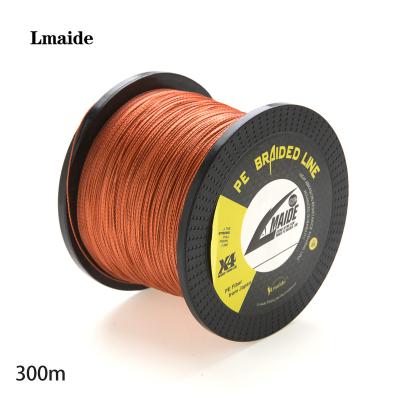 China Line New Hot Super Soft Orange Braided Fishing Sink Line for sale