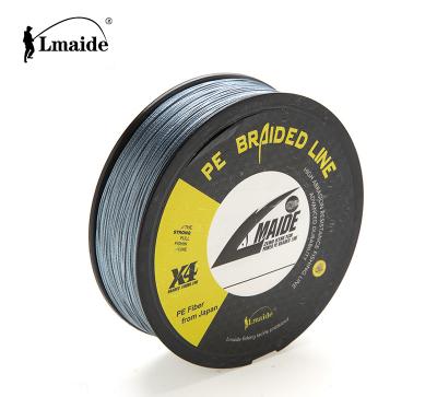 China Abrasion Resistance Pe Braided Multifilament 100M Multi 4 Strand Braided Fishing Line New Super Strong For Lure Fishing Rock Ocean Beach Customized for sale