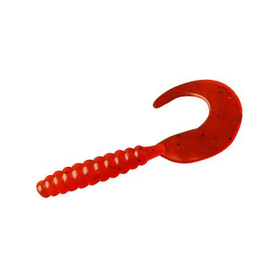 China Soft silicone material soft water or saltwater fishing lure single tail bait 3.5cm/5.c/7.0soft good elasticity and soft material tension and hardness for sale