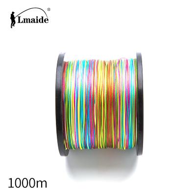 China Float Marker Floating Fishing Line Braided Line PE 8strand Japan Material 1000m Multicolor Soft Stretch Super Strong Strength Outdoor Zero for sale