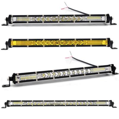 China Super high alloy 90w light bar die-cast aluminum flash offroad led iron with powder bracket for sale