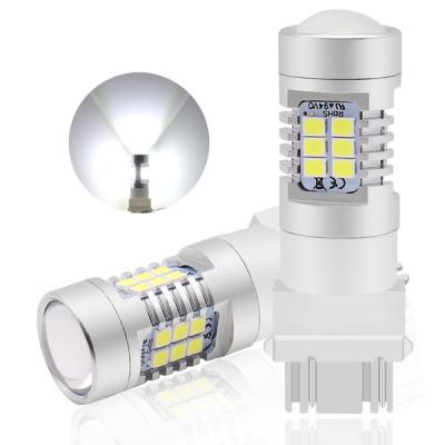 China 21smd 2835 12v 24v LED Car Brake Lights 3157 3157 Brake/Turn Signal Light 3156 Led Auto Lamp Bulb for sale