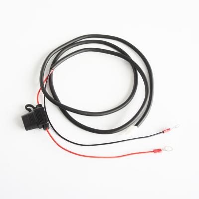 China Custom Automobile Molex 3901-2025 Connector With 5A Fuse Holder Wiring Assembly for sale