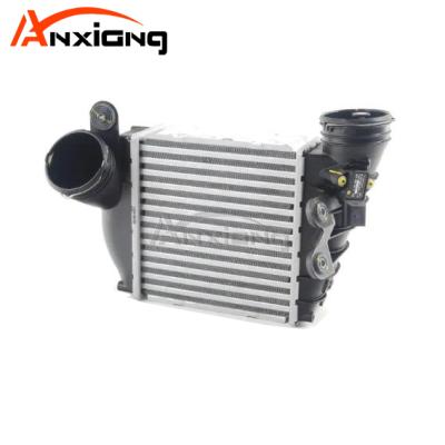 China Aluminum Core Reservoirs Plastic Intercooler 1J0145803N 183*190*64 For GOLF IV for sale