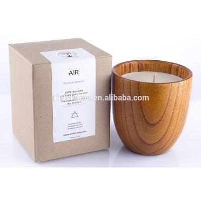 China Scented wooden candle/soy candle/scented candle for sale