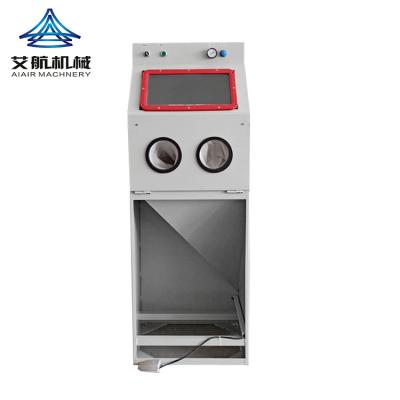 China Burnishing Clean Surface Scratch Sandblasting Machine Use Aluminum Alloy Industrial Products for sale