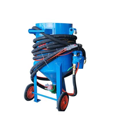 China Burnishing Mini Portable Sandblasting Machine Sandblaster Into Helmet Sandblasting for sale