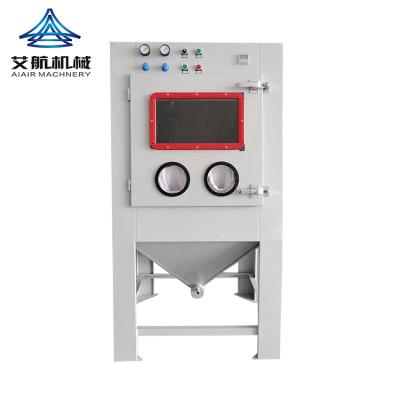 China Protective Burnishing To Sandblast Machine Industrial Equipment Cabinet Roller Sandblasting Machine for sale