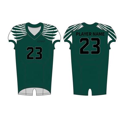 China Anti-Bacterial Custom Wholesale Team Adult Sublimation Practice Youth  American Football Jersey for sale