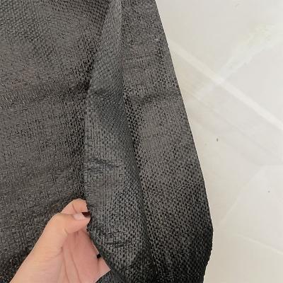 China Black And White Color 50kg Pp Woven Bag China Moisture Proof Wholesale Export To Peru for sale