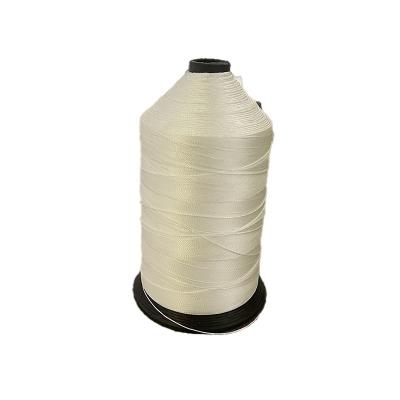 China Waterproof WHITE High Quality Polyester Bag Sewing Thread For Kinds Of Bag Packaging Use for sale