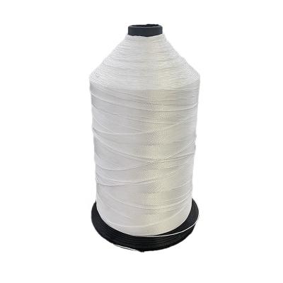 China Cheapest White Polyester Yarn Waterproof Yarn For Jumbo Bag / Big Bag for sale