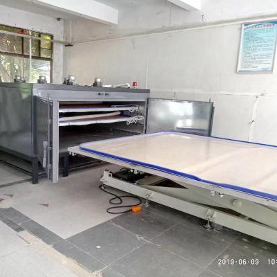 China Stores EVA Glass Laminating Machine of building material Te koop