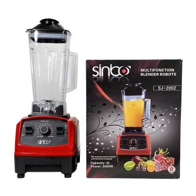 China Kenwood multifunctional silver ridge commercial use food 2 in 1 meat mixer grinder sinbo blender 4500W 5500W high power blender for sale