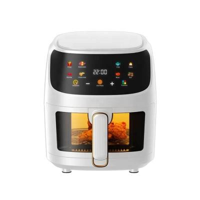 China 2023 Hot Selling Hotel Air Fryers Household Digital Display Air Fryer 8 Liter Oil Free Electric Deep Smart Smart Deep Fryers For Kitchen for sale